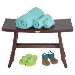 DecoTeak Satori 24" Eastern Style Teak Shower Bench 9 DecoTeak Satori 24" Eastern Style Teak Shower Bench -Laural Home Shop d871a4130a2ed3bb 8246 w800 h800 b1 p0