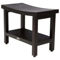 AquaTeak Patented 24" Sumba™ Mocha Teak Shower Bench With Shelf 10 AquaTeak Patented 24" Sumba™ Mocha Teak Shower Bench With Shelf -Laural Home Shop d8a143740ccca53b 0761 w800 h800 b1 p0
