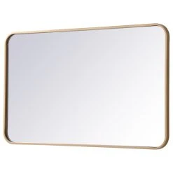 Elegant Furniture & Lighting Elegant Decor MR802236BR Soft Corner Metal Rectangular Mirror, 22"x36" 17 Elegant Furniture & Lighting Elegant Decor MR802236BR Soft Corner Metal Rectangular Mirror, 22"x36" -Laural Home Shop d921433501a569f3 9797 w800 h800 b1 p0
