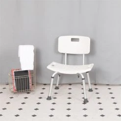 Flash Furniture Hercules Adjustable Plastic Bath And Shower Chair In White 8 Flash Furniture Hercules Adjustable Plastic Bath And Shower Chair In White -Laural Home Shop d941a5e9019f637b 9022 w800 h800 b0 p0