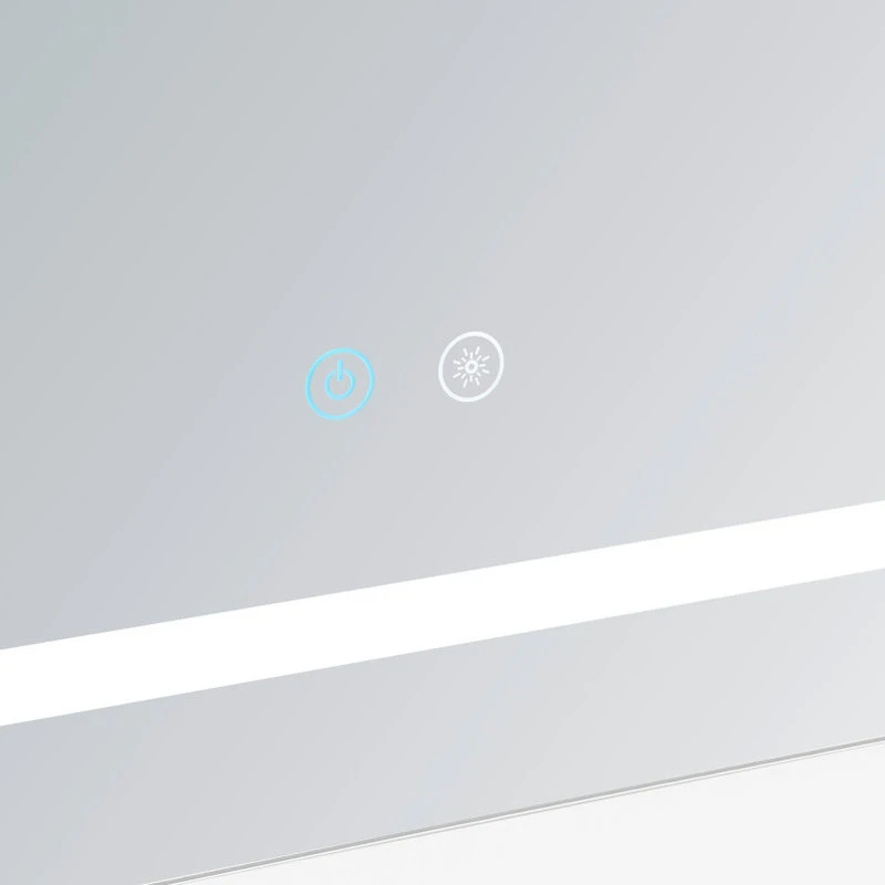 AQUADOM Daytona LED Lighted Bathroom Fog Free Dimmable Mirror 40"x30"x1" 5 AQUADOM Daytona LED Lighted Bathroom Fog Free Dimmable Mirror 40"x30"x1" - Image 3