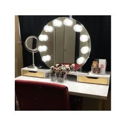 Impressions Vanity Company Hollywood Sunset Vanity Mirror -Laural Home Shop db516ec00164b103 3939 w800 h800 b0 p0