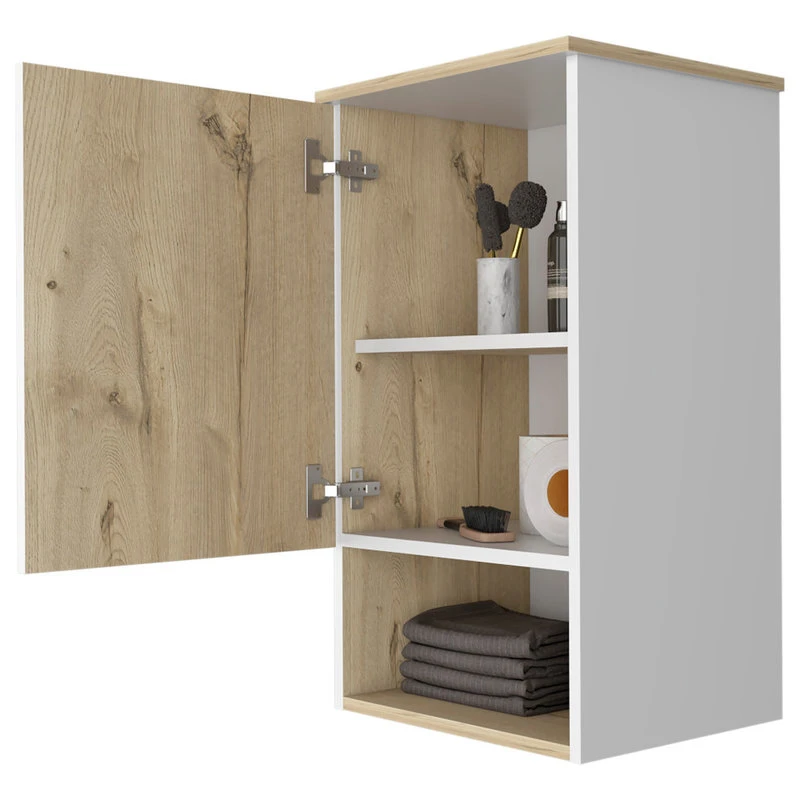 DEPOT ESHOP LLC Arya Medicine Cabinet, Light Oak, White 8 DEPOT ESHOP LLC Arya Medicine Cabinet, Light Oak, White - Image 6
