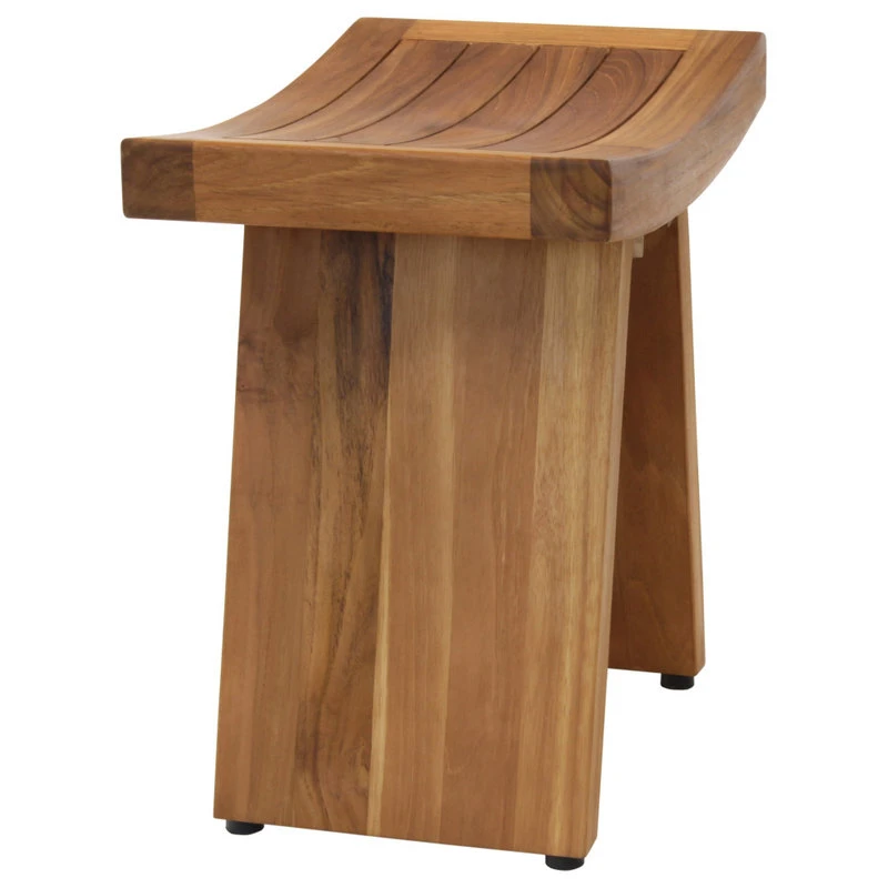 AquaTeak The Original 18" Asia® Teak Shower Bench 5 AquaTeak The Original 18" Asia® Teak Shower Bench - Image 3
