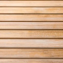 Nordic Style Natural Teak Spa Bench With Shelf, 35" -Laural Home Shop dc614c160f246a5c 3745 w800 h800 b0 p0