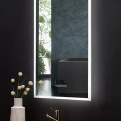Ancerre Designs Immersion LED Frameless Mirror, 24" 19 Ancerre Designs Immersion LED Frameless Mirror, 24" -Laural Home Shop dcf1780500ec9667 6121 w800 h800 b0 p0