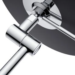 Wellfor Group LLC 7.8, Round Wall Mount Rotate Bathroom Makeup Mirror With 3x Magnification -Laural Home Shop dd5118c903915d99 6601 w800 h800 b0 p0