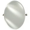 Afina Corporation Radiance Frameless Bevel Oval Tranitional Tilt Mirror, Polished Nickel, 24x32 1 Afina Corporation Radiance Frameless Bevel Oval Tranitional Tilt Mirror, Polished Nickel, 24x32 -Laural Home Shop dd51721d0b116a9c 3370 w800 h800 b1 p0