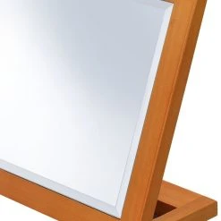 HomeRoots Walnut Finish Rectangle Adjustable Vanity Mirror 10 HomeRoots Walnut Finish Rectangle Adjustable Vanity Mirror -Laural Home Shop dd8148a9026c2ee2 0951 w800 h800 b0 p0