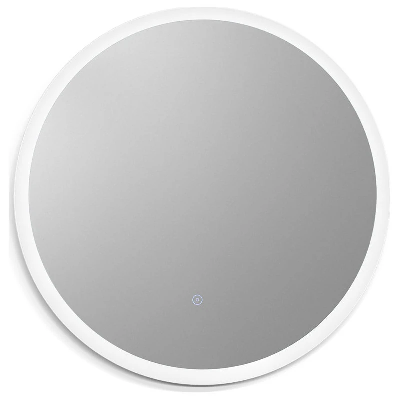 Altair Dimora Round Frameless Modern Bathroom/Vanity LED Lighted Wall Mirror, 24" 3 Altair Dimora Round Frameless Modern Bathroom/Vanity LED Lighted Wall Mirror, 24"