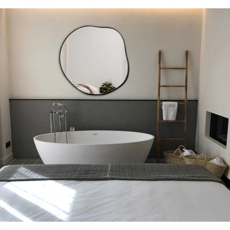 Mirrona LLC Decorative Irregular Mirror, 36" 5 Mirrona LLC Decorative Irregular Mirror, 36" - Image 3