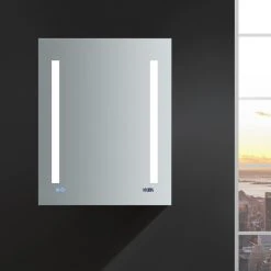 Fresca Tiempo Bathroom Medicine Cabinet With LED Lighting And Defogger, 24"x30" 19 Fresca Tiempo Bathroom Medicine Cabinet With LED Lighting And Defogger, 24"x30" -Laural Home Shop de513d1e0f08f5d5 1189 w800 h800 b0 p0