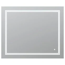 AQUADOM SOHO LED Lighted Bathroom Fog Free Dimmable Mirror 36"x30"x1"
