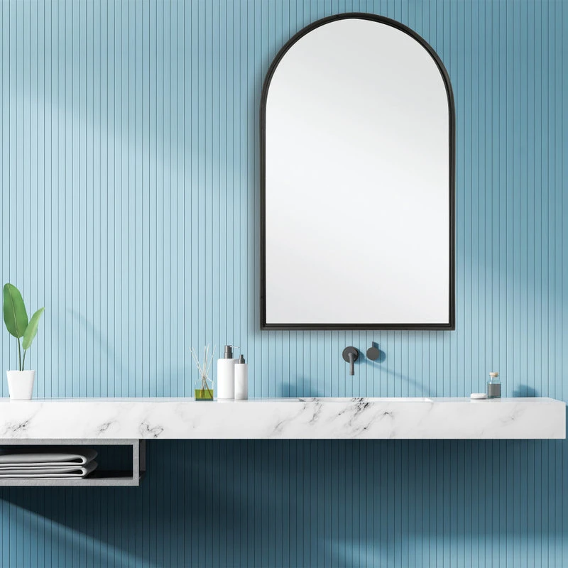 FIND Matte Black 24x39 Mirror 6 FIND Matte Black 24x39 Mirror - Image 4