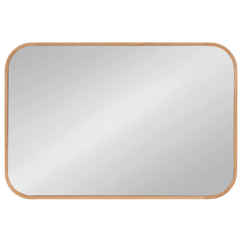 Uniek Nordlund Framed Wall Mirror, Natural 23x35 4 Uniek Nordlund Framed Wall Mirror, Natural 23x35 - Image 2