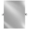 Afina Corporation Radiance Polished Edge Tilt Mirror, Polished Nickel, 24"x30"