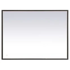 Elegant Furniture & Lighting Modern Black Led Mirror -Laural Home Shop e191899402834b36 7544 w800 h800 b1 p0