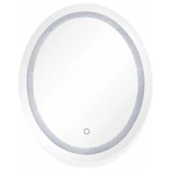 Dyconn Faucet Dyconn Edison Crystal Oval Backlit Vanity Bathroom LED Mirror,30"x36" -Laural Home Shop e1c1738a0cf6f568 2899 w800 h800 b1 p0