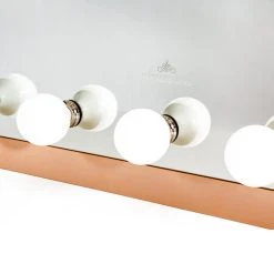 Impressions Vanity Company Starlight Wide Vanity Mirror, Gold -Laural Home Shop e2f1d24500762ea9 4000 w800 h800 b0 p0