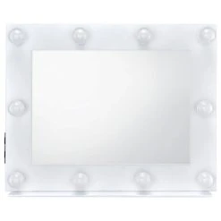 Acme Furniture ACME Avery Accent Mirror, White Finish