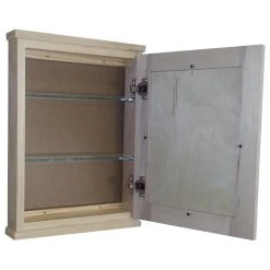 Timber Tree Cabinets Angela On The Wall Unfinished Cabinet 19.5h X 15.5w X 4.25d -Laural Home Shop e3c19829030e13e9 1653 w800 h800 b1 p0