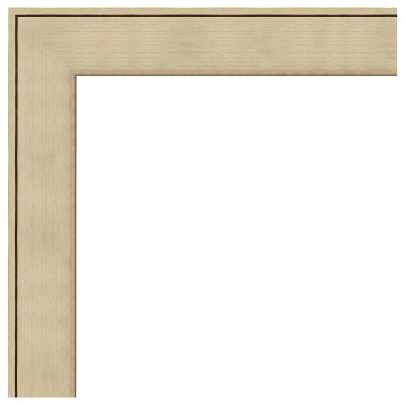 Amanti Art Classic Honey Silver Non-Beveled Bathroom Wall Mirror - 22 X 28 In. 5 Amanti Art Classic Honey Silver Non-Beveled Bathroom Wall Mirror - 22 X 28 In. - Image 3