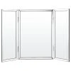 Inspired Home Jada Tabletop Vanity Mirror, Tri Fold, 20x30 -Laural Home Shop e5011c1f0f8fbabf 2226 w800 h800 b1 p0