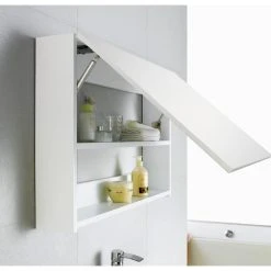 Fine Fixtures Lexington Medicine Cabinet, White, 32" -Laural Home Shop e541bfc500d227a6 5663 w800 h800 b0 p0