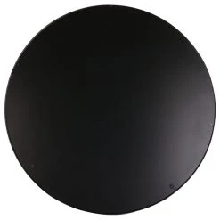 Mirrorize Canada 34" DIA Large Round Wall Mirror Black Metal Frame Bathroom Vanity Bedroom Decor -Laural Home Shop e5817d420f15e874 4166 w800 h800 b1 p0