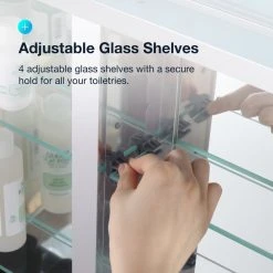 OVE Decors Galway 30" Plating Medicine Cabinet Mirror -Laural Home Shop e5c1ade0036d588a 0724 w800 h800 b0 p0