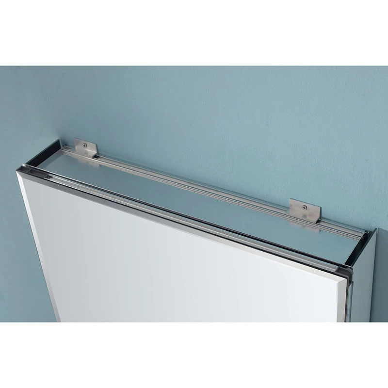 Ove Decors Sevan 24 In. Medicine Cabinet In Aluminum Finish 5 Ove Decors Sevan 24 In. Medicine Cabinet In Aluminum Finish - Image 3