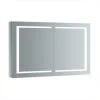 Fresca Spazio 48"Wx30"H Medicine Cabinet LED Lighting And Defogger FMC024830 -Laural Home Shop e6e1e10b012968cb 5476 w800 h800 b1 p0