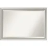 Amanti Art Romano Silver Narrow Beveled Wood Bathroom Wall Mirror - 39.75 X 27.75 In. 1 Amanti Art Romano Silver Narrow Beveled Wood Bathroom Wall Mirror - 39.75 X 27.75 In. -Laural Home Shop e751dbe208ff95cc 6621 w800 h800 b1 p0