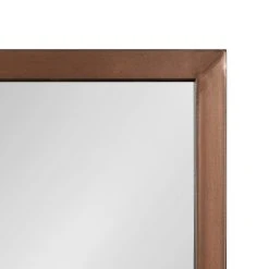 Uniek Jackson Metal Frame Mirror With Shelf, Bronze 18x40 -Laural Home Shop e7e1b7de00ae70e1 5342 w800 h800 b0 p0