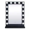Elegant Furniture & Lighting Elegant MRE32432BK Brenda 24"By 32"Plug, Led 5000K Mirror, Black -Laural Home Shop e871d1b301b4e804 0165 w800 h800 b1 p0