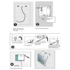 Vanity Art LLC Vanity Art LED Lighted Round Bathroom Mirror Sensor Switch -Laural Home Shop e901aa9d07fbb8fa 3464 w800 h800 b1 p0