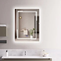 CHLOE Lighting, Inc. CHLOE Lighting LUMINOSITY Rectangular TouchScreen LED Mirror 29 CHLOE Lighting, Inc. CHLOE Lighting LUMINOSITY Rectangular TouchScreen LED Mirror -Laural Home Shop e911ddbe0fdd42ea 5663 w800 h800 b0 p0