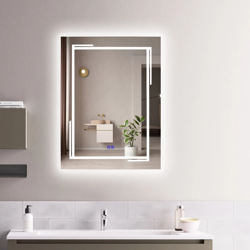 CHLOE Lighting, Inc. CHLOE Lighting LUMINOSITY Rectangular TouchScreen LED Mirror 15 CHLOE Lighting, Inc. CHLOE Lighting LUMINOSITY Rectangular TouchScreen LED Mirror - Image 13