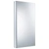 Fine Fixtures Bathroom Medicine Cabinet, Aluminum, Recessed/Surface Mount, 20"x40"