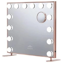 Impressions Vanity Company Hollywood Tri Tone Plus Makeup Mirror, Rose Gold -Laural Home Shop ead1f8d402ed658d 3360 w800 h800 b1 p0