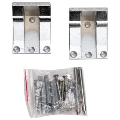 Alfi Trade Polished Chrome 16" Folding Teak Wood Shower Seat Bench -Laural Home Shop eb5154db012d3eb7 9042 w800 h800 b1 p0