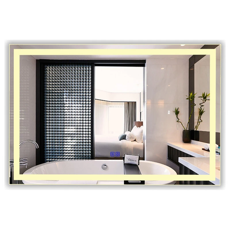 CHLOE Lighting, Inc. CHLOE Lighting LUMINOSITY Rectangular TouchScreen LED Mirror 5 CHLOE Lighting, Inc. CHLOE Lighting LUMINOSITY Rectangular TouchScreen LED Mirror - Image 3