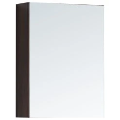 InFurniture Inc., 17.7" Medicine Cabinet, Brown Elm Wood Texture Finish -Laural Home Shop eb811fb00914e00a 0303 w800 h800 b1 p0