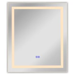 CHLOE Lighting, Inc. CHLOE Lighting SPECULO Embedded LED Mirror 4000K, Warm White, 24"