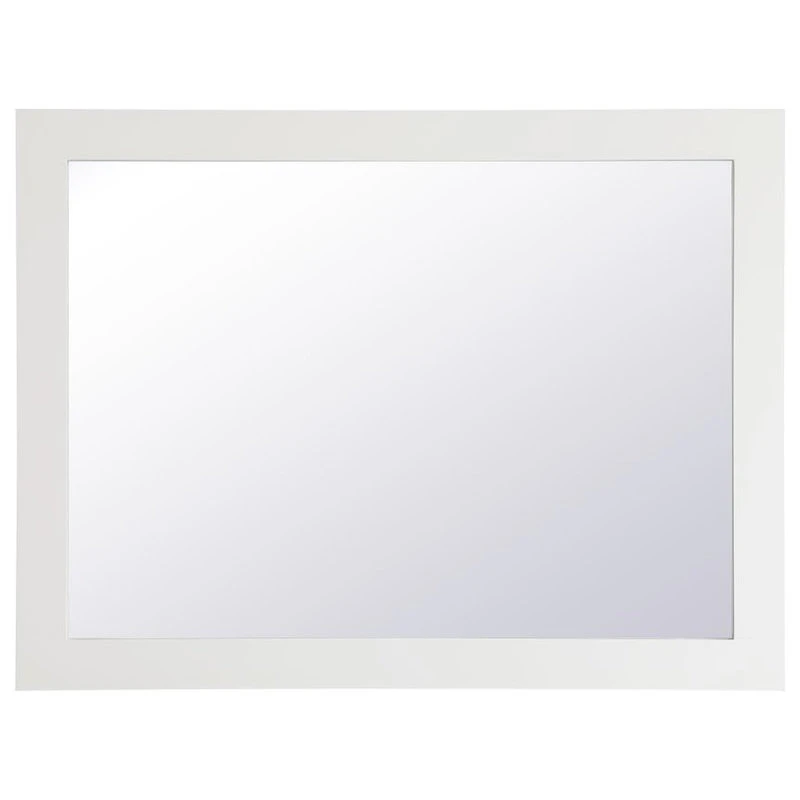 Elegant Furniture & Lighting Anderson Rectangle Vanity Mirror 27", White 9 Elegant Furniture & Lighting Anderson Rectangle Vanity Mirror 27", White - Image 7