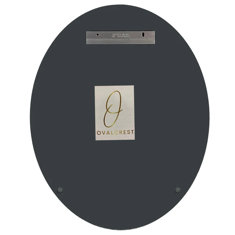 OVALCREST By The Oval And Round Mirror Store Oval Beveled Frameless Mirror, 24"x30" 10 OVALCREST By The Oval And Round Mirror Store Oval Beveled Frameless Mirror, 24"x30" - Image 8