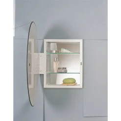 Rangaire Metro Oval 21 1/4"x31 1/4" Recess Mount Medicine Cabinet -Laural Home Shop eda1048e05ae696b 3620 w800 h800 b0 p0