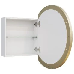 Glass Warehouse Medicine Cabinets, Satin Brass 17 Glass Warehouse Medicine Cabinets, Satin Brass -Laural Home Shop eda10b5d0397981d 6057 w800 h800 b1 p0