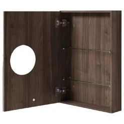 Coppice Wooden Bathroom Mirror Cabinet | Wireworks Magnifier, Dark Walnut 16 Coppice Wooden Bathroom Mirror Cabinet | Wireworks Magnifier, Dark Walnut -Laural Home Shop edb1841a026bd759 1882 w800 h800 b1 p0