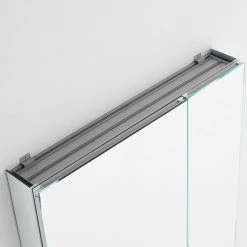 AQUADOM Royale Bathroom Medicine Cabinet 3X Magnifying Mirror 36"x30"x5" -Laural Home Shop edd127730c60b601 9335 w800 h800 b0 p0